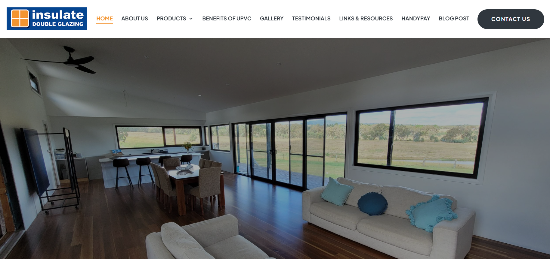 Insulate Double Glazing - new website design and development