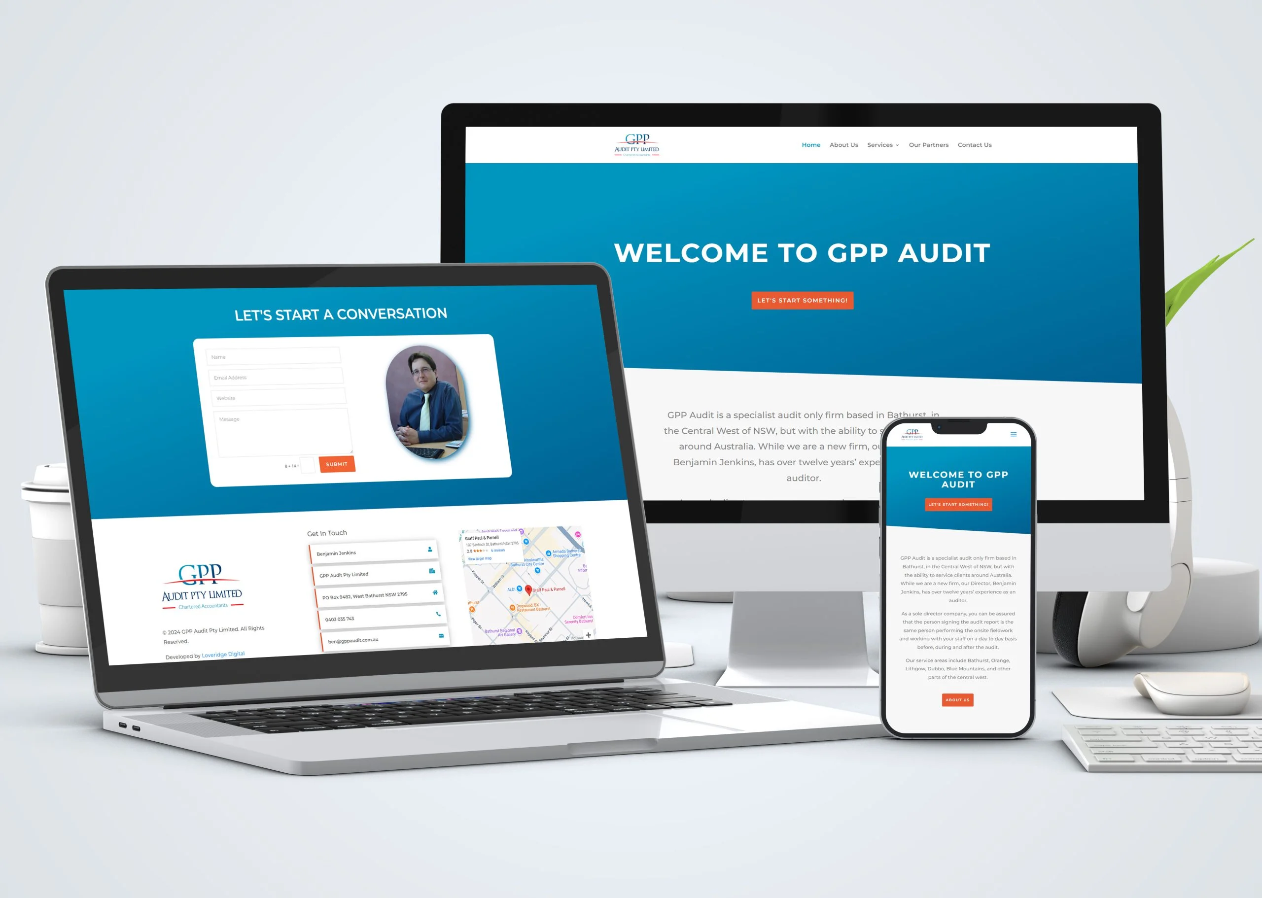 Parts4 Bega new website design